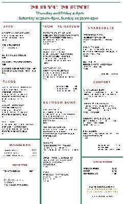 Dinner (Subject To Change As Needed)